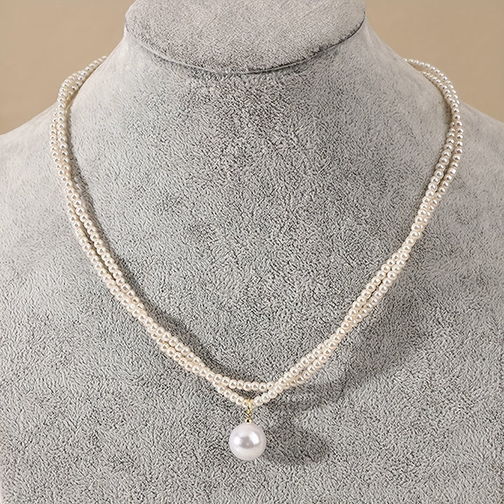 Women's Vintage Double Strand Necklace