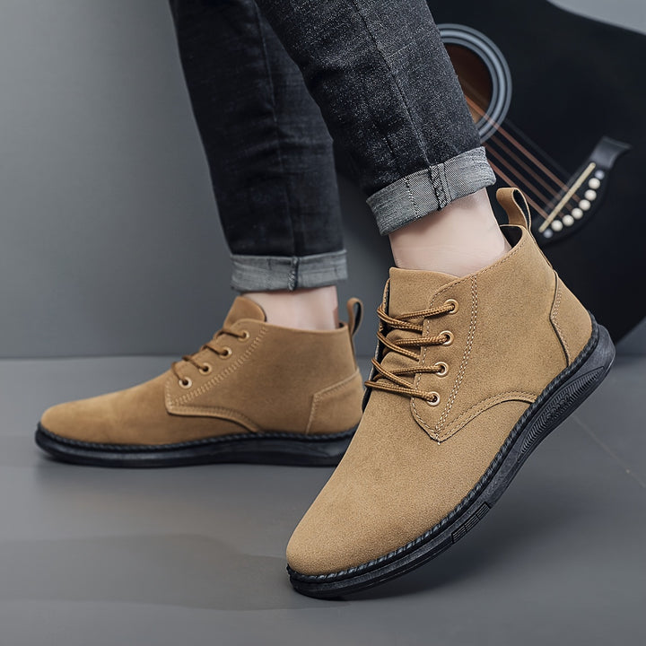 Low Top Lace-Up Boots