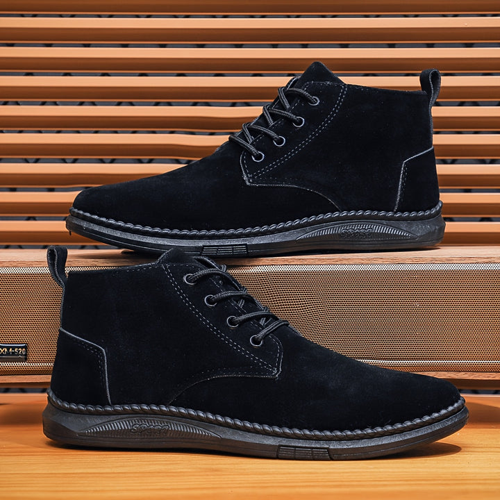 Low Top Lace-Up Boots