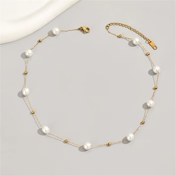 Elegant Baroque Pearl Necklace