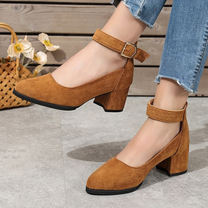Women's Chunky Block Heels Shoes