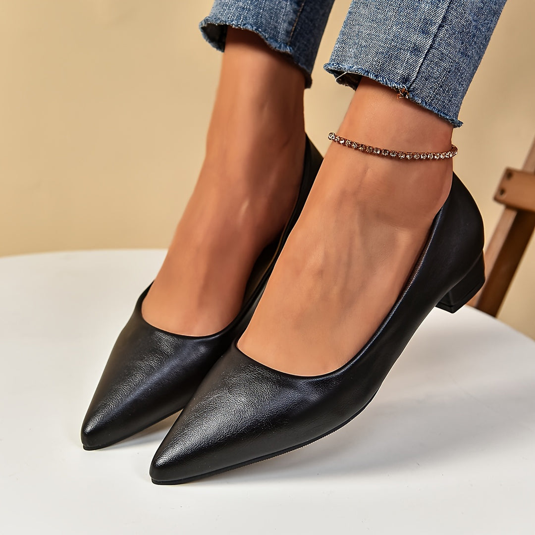 Classic Pointed Toe Flats