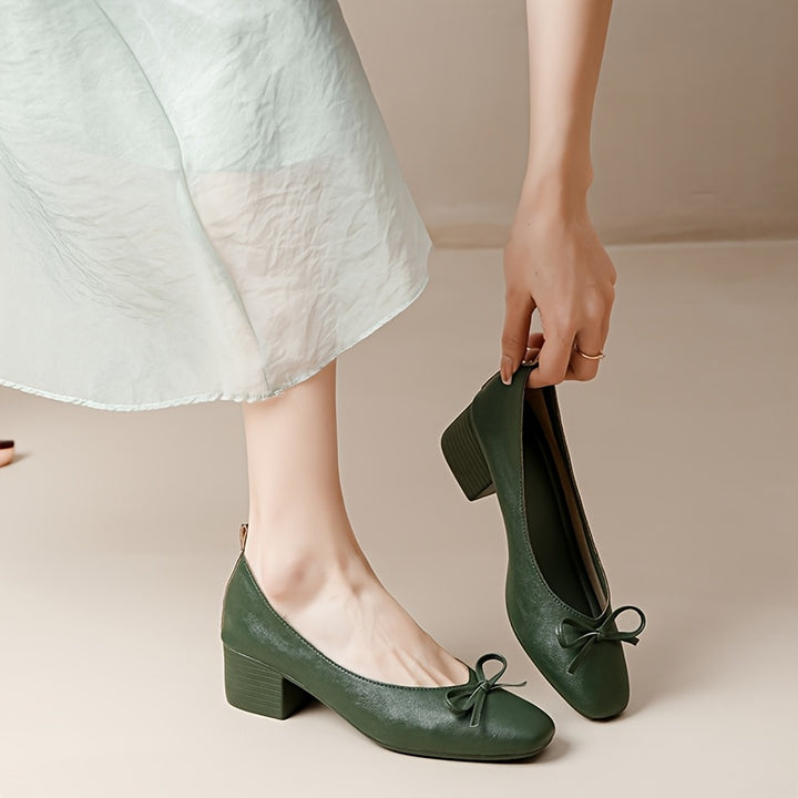 Bowknot High Heel Pumps