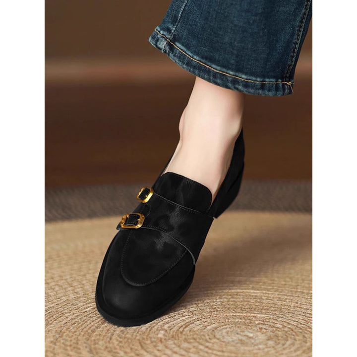 Buckle Penny Loafers