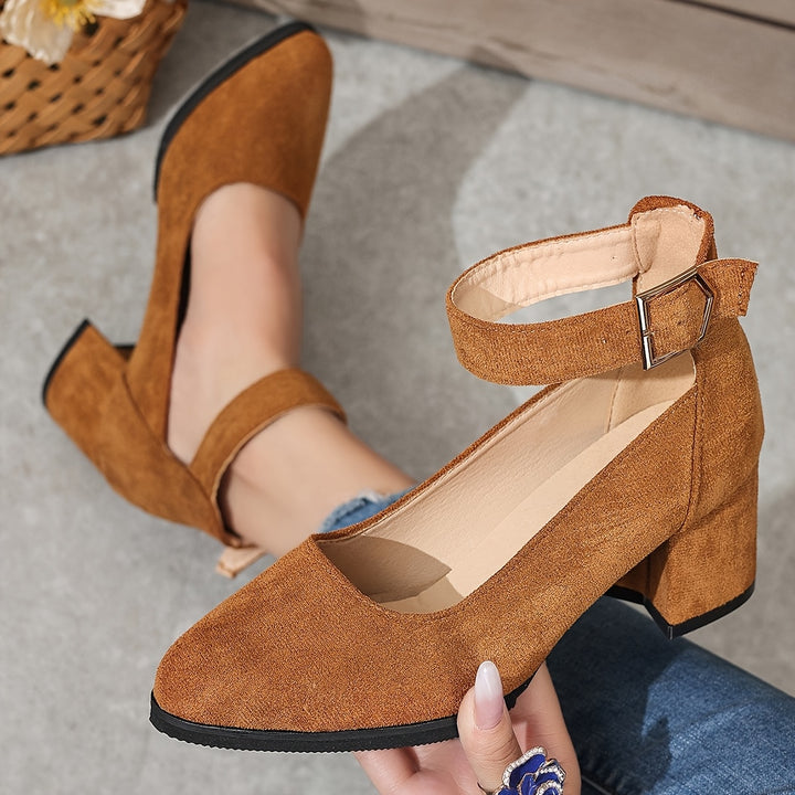 Women's Chunky Block Heels Shoes