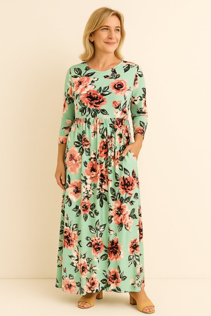 Boho Floral Dress