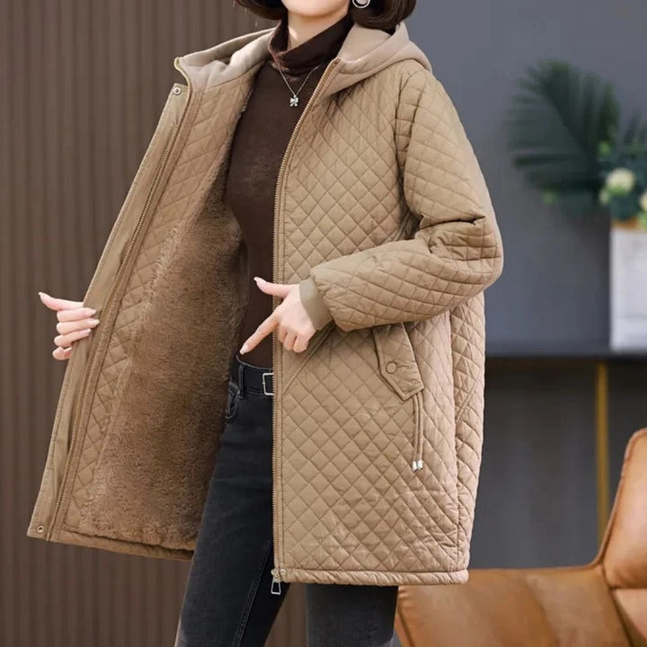 Plus Size Quilted Summer Jacket