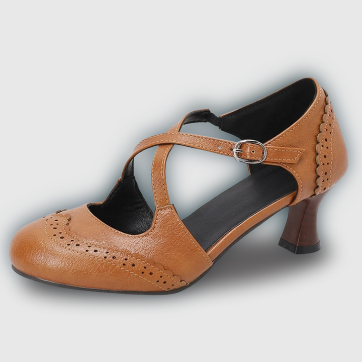 Vintage Low Heels Pumps