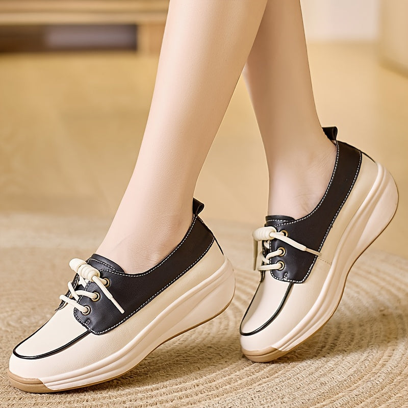 Slip-On Loafers with Thick Sole