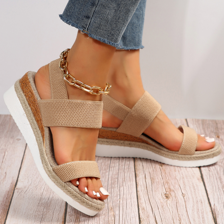 Lace Patio Sandals
