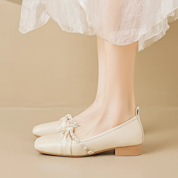 Low Heel Mary Jane Shoes