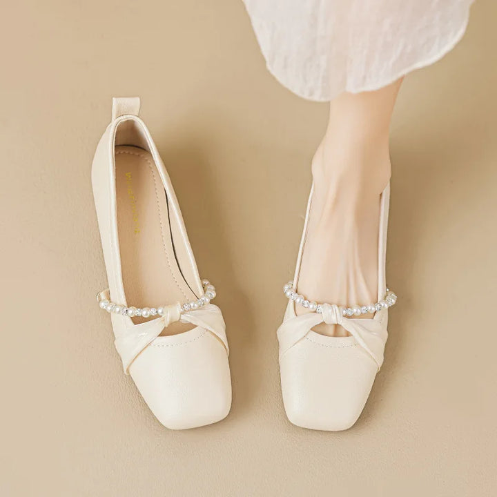 Low Heel Mary Jane Shoes