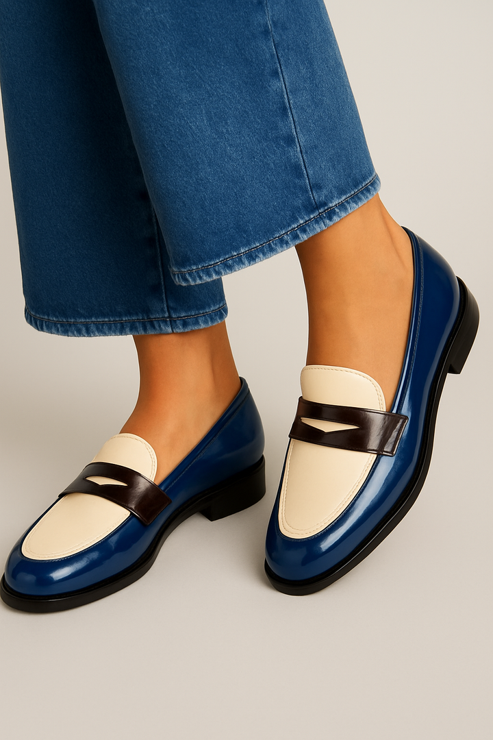 Blue Style Loafers