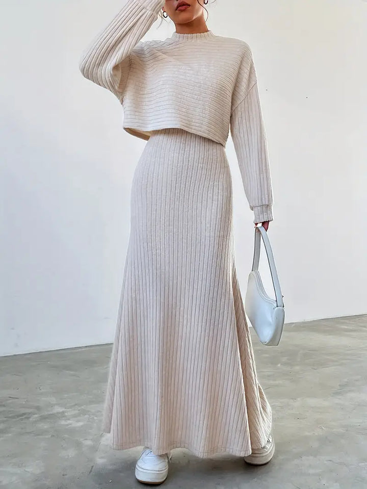 Knitted Two-piece Set