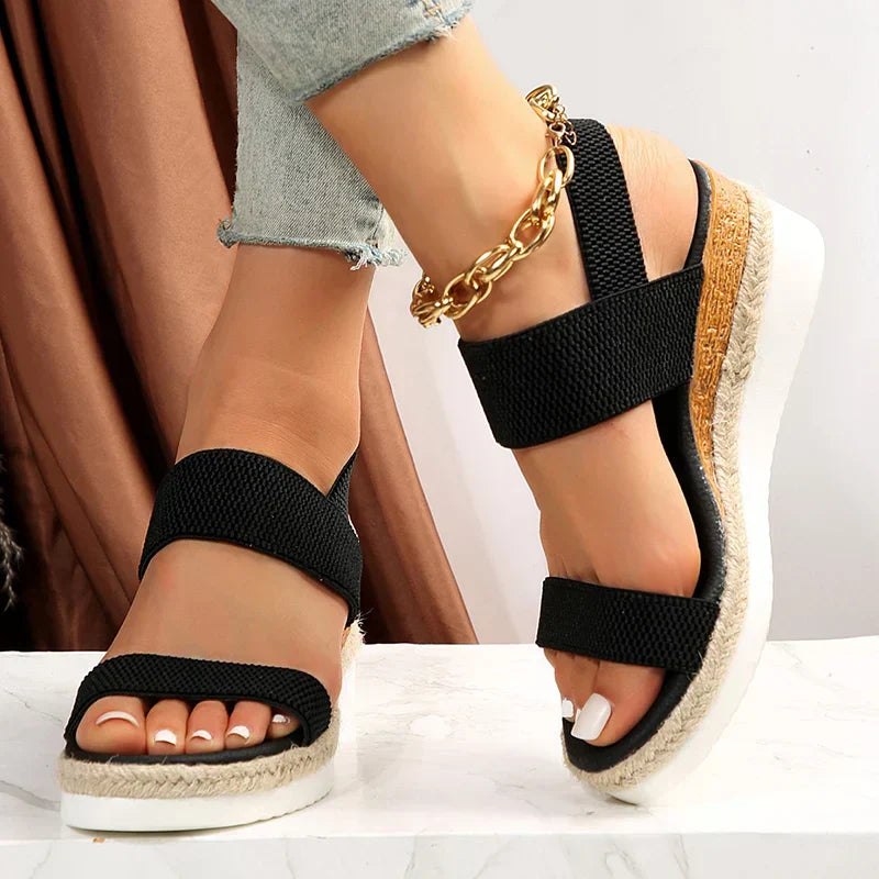 Lace Patio Sandals