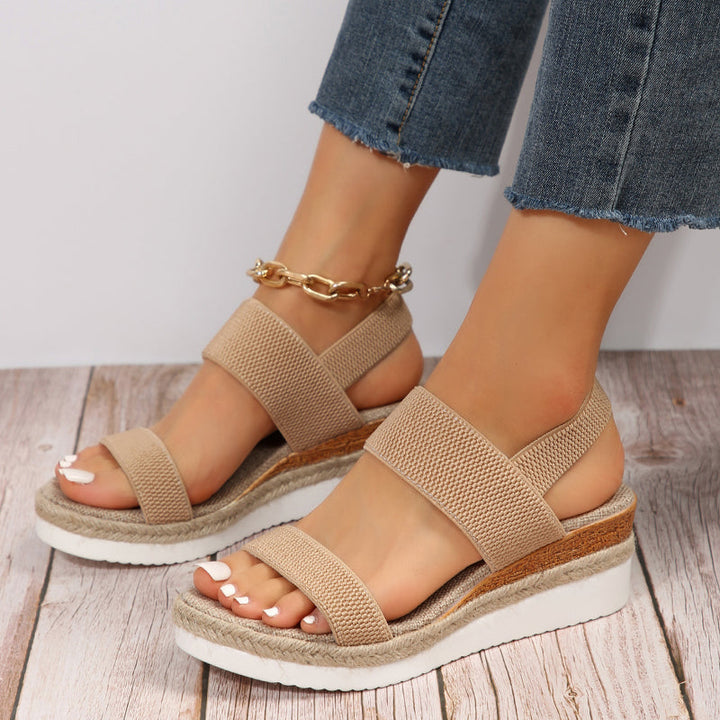 Lace Patio Sandals