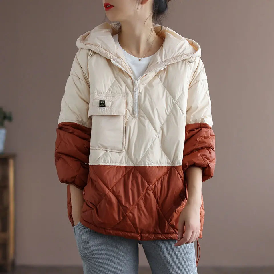 Casual Loose Hooded Jacket