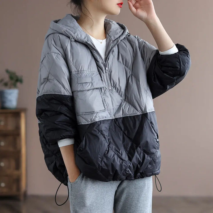 Casual Loose Hooded Jacket
