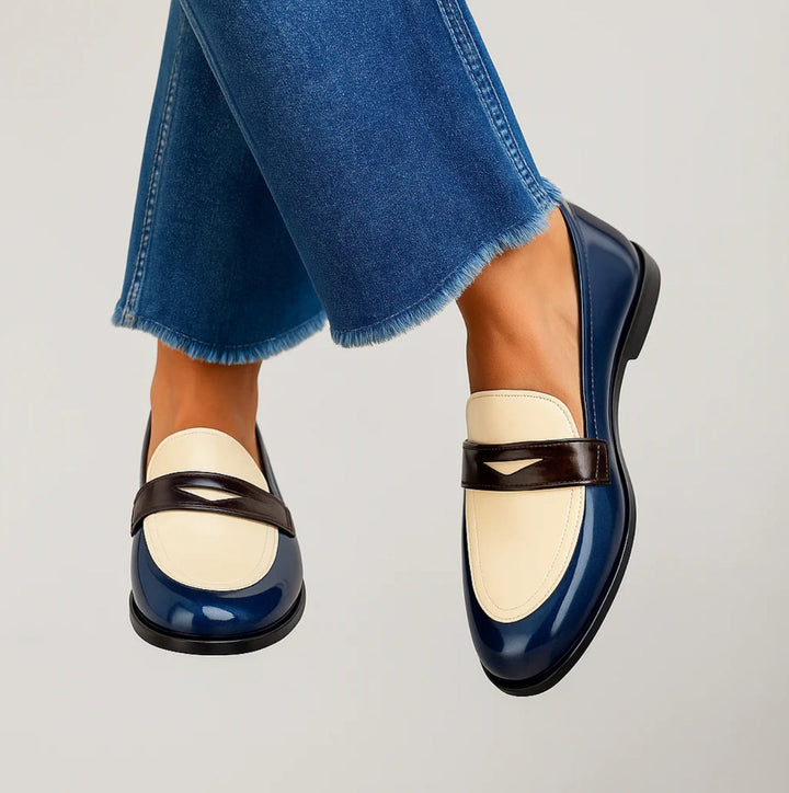 Blue Style Loafers