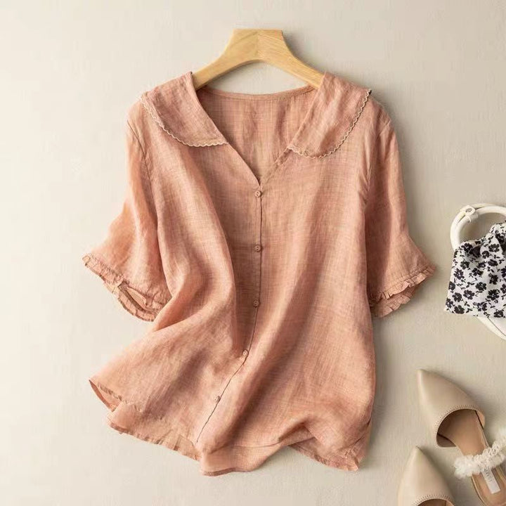 Linen Loose Blouse
