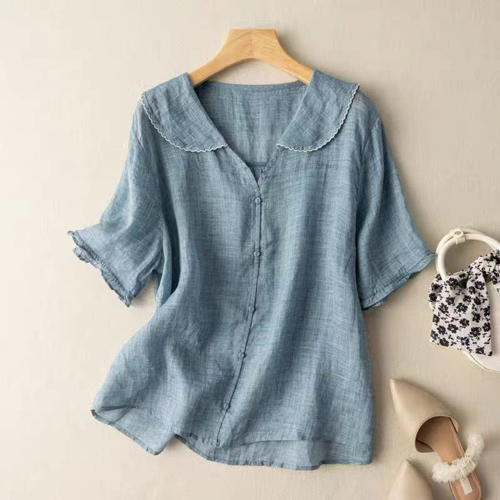 Linen Loose Blouse