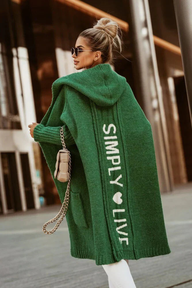 Hooded Cardigan