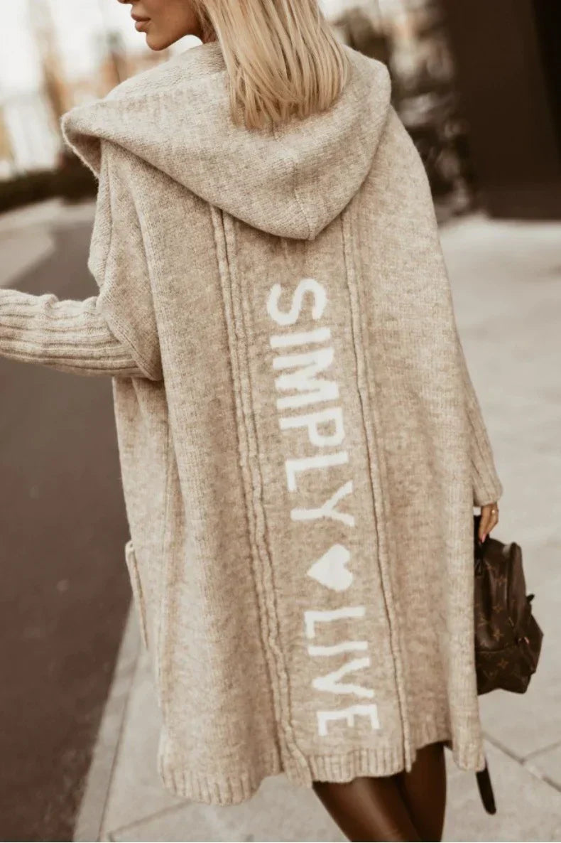 Hooded Cardigan