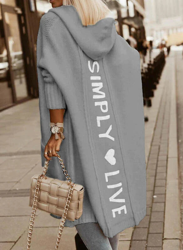 Hooded Cardigan