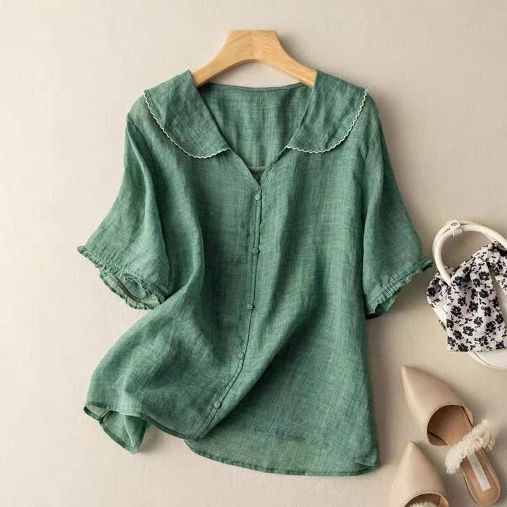 Linen Loose Blouse