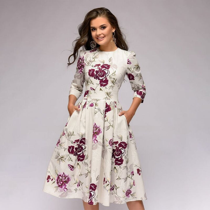 Floral Midi Dress