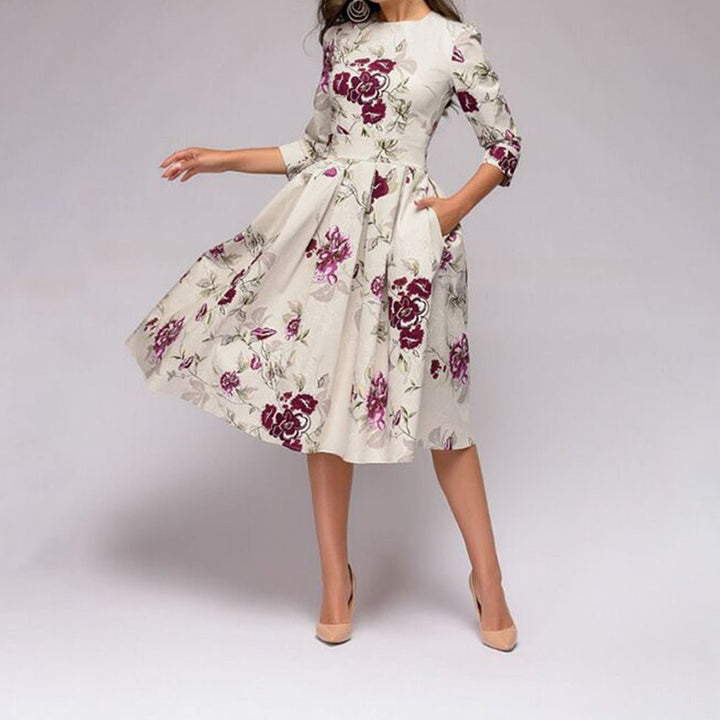 Floral Midi Dress