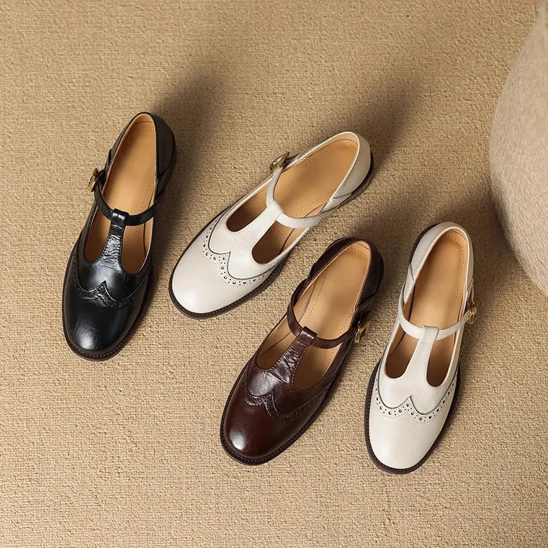 Retro Mary Janes Shoes