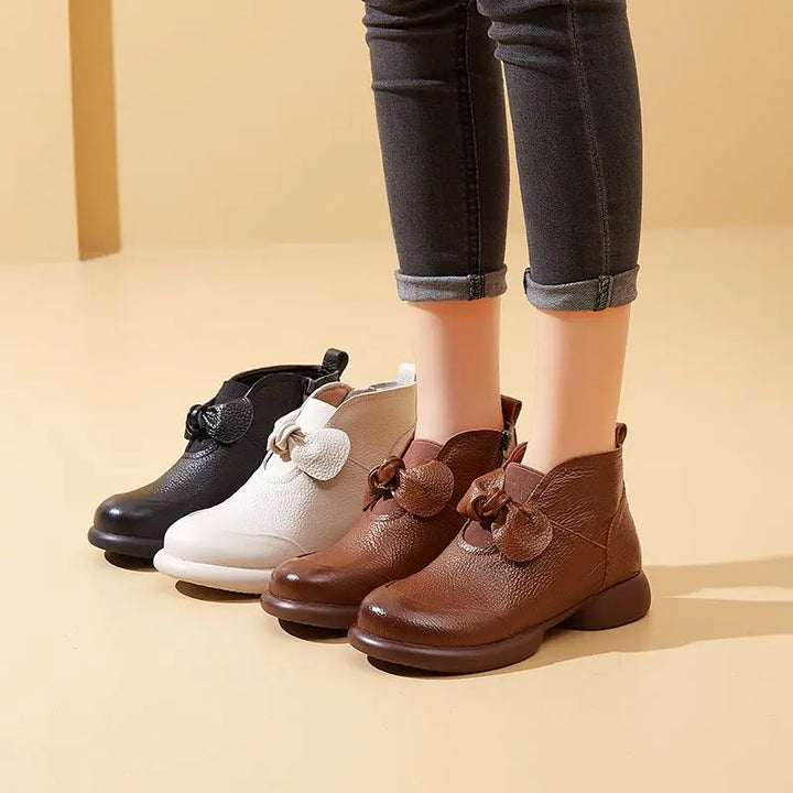 Zip Up Ankle Boots