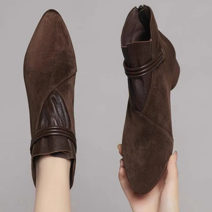 Low Heel Pointed Toe Shoes