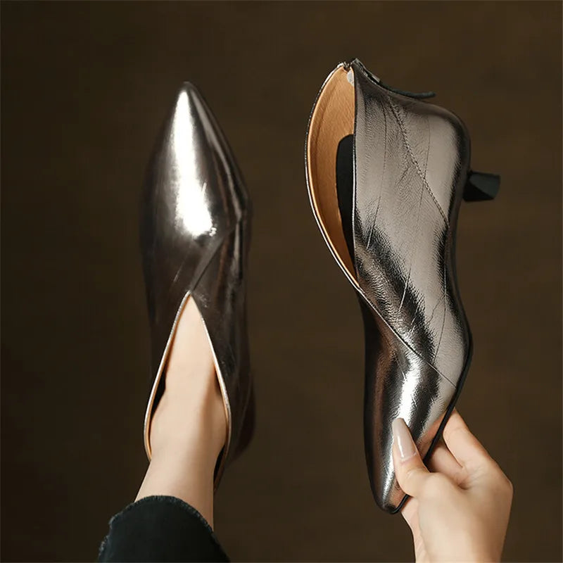 Pointed Toe Ankle Shoes