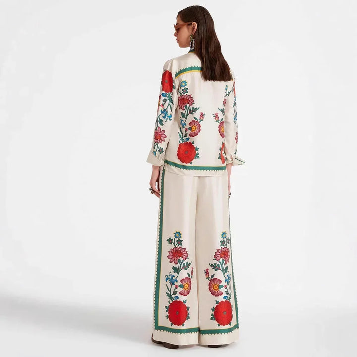 Floral Two-piece Set