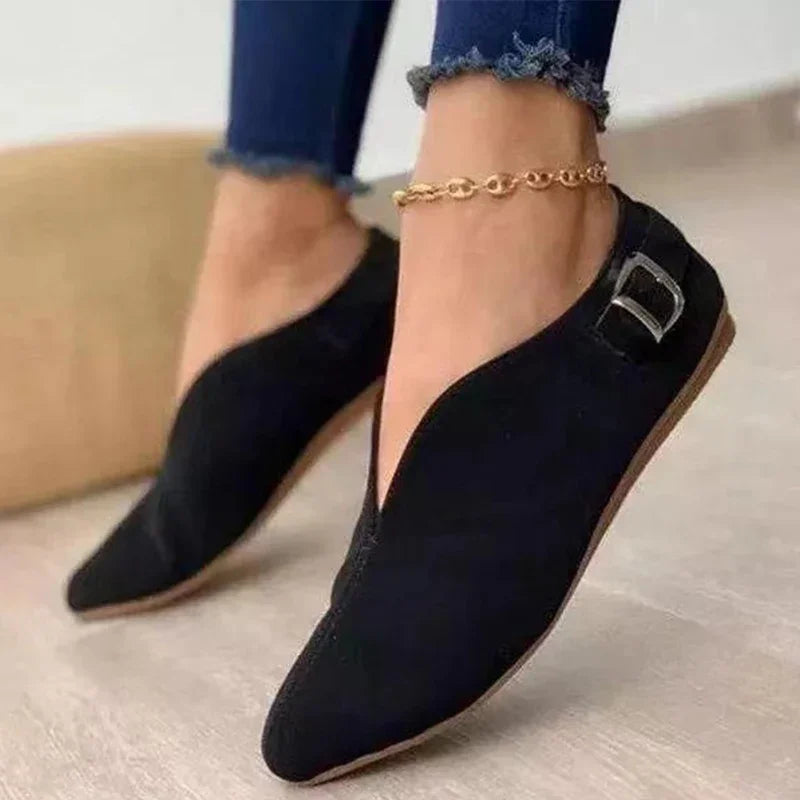 Barefoot Buckle Flats