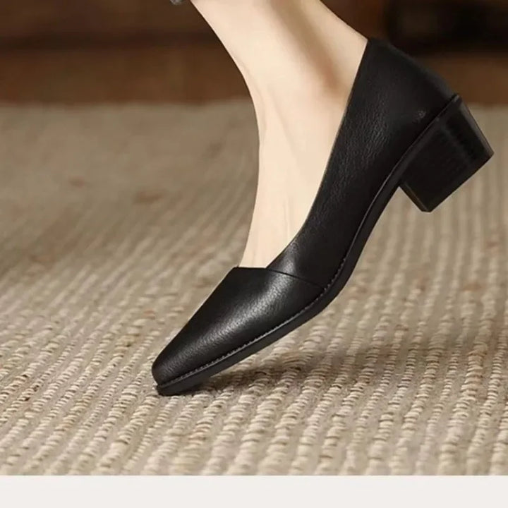 Women's Coarse Heel Shoes