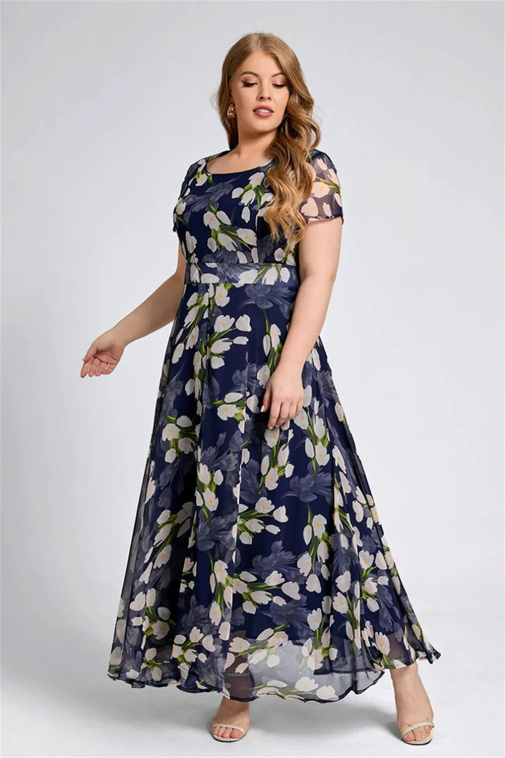 Chiffon Floral Dress