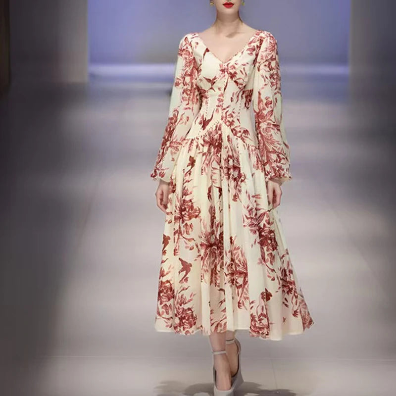 Vintage Chiffon Dress