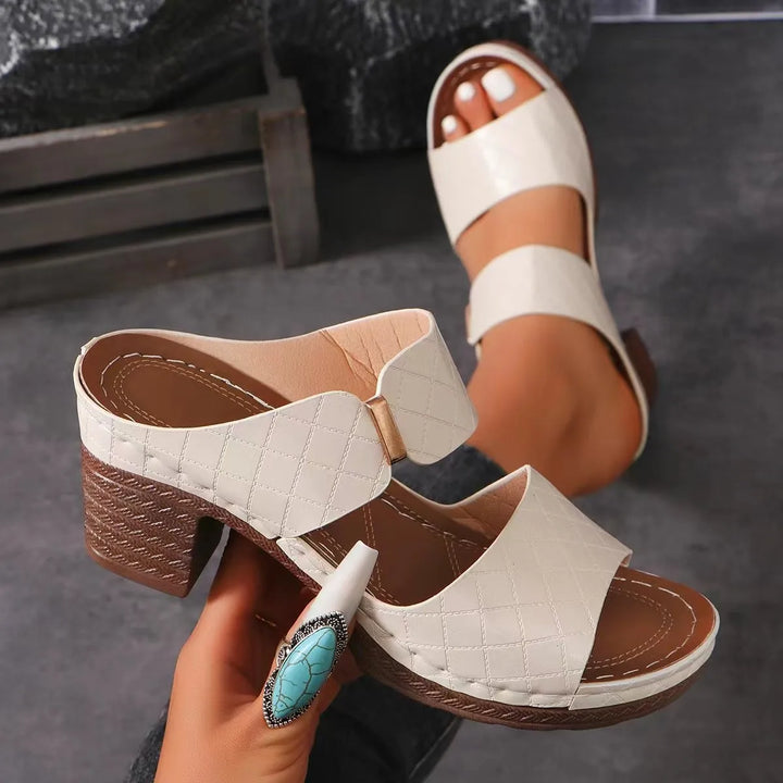Block Heel Sandals