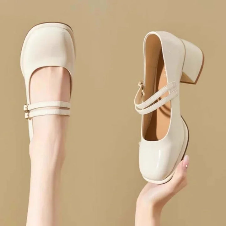Vintage Chunky Heel Shoes