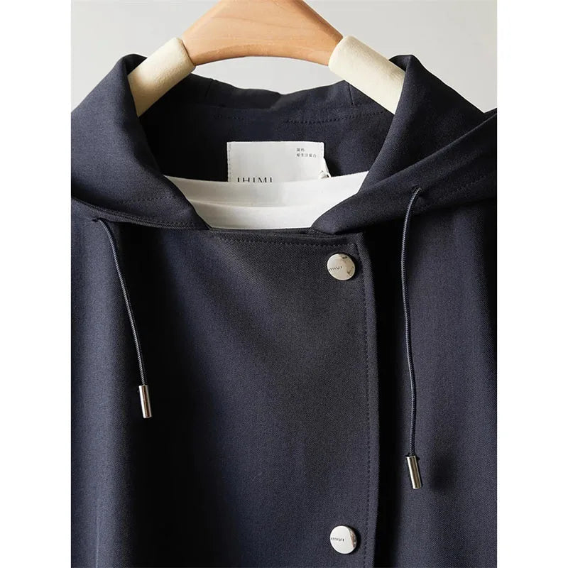 Hooded Short Windbreaker