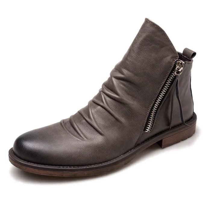 Zip Ankle Boots