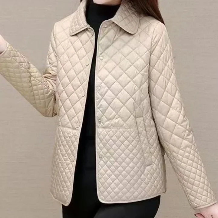 Plaid Quilted Summer Jacket