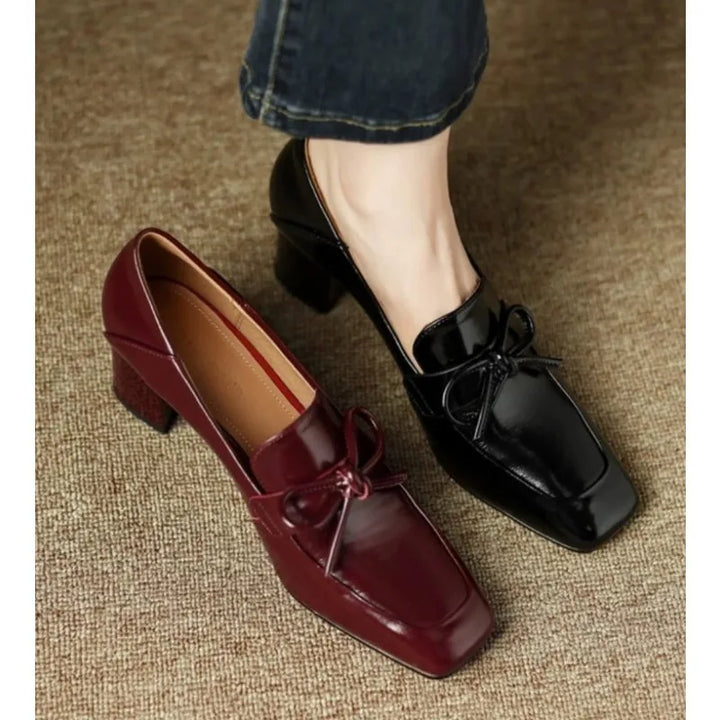 Square Retro Heels