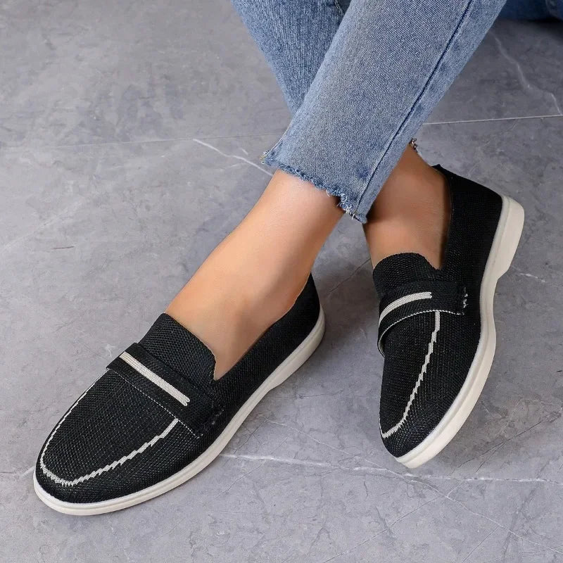 Women Square Toe Loafers