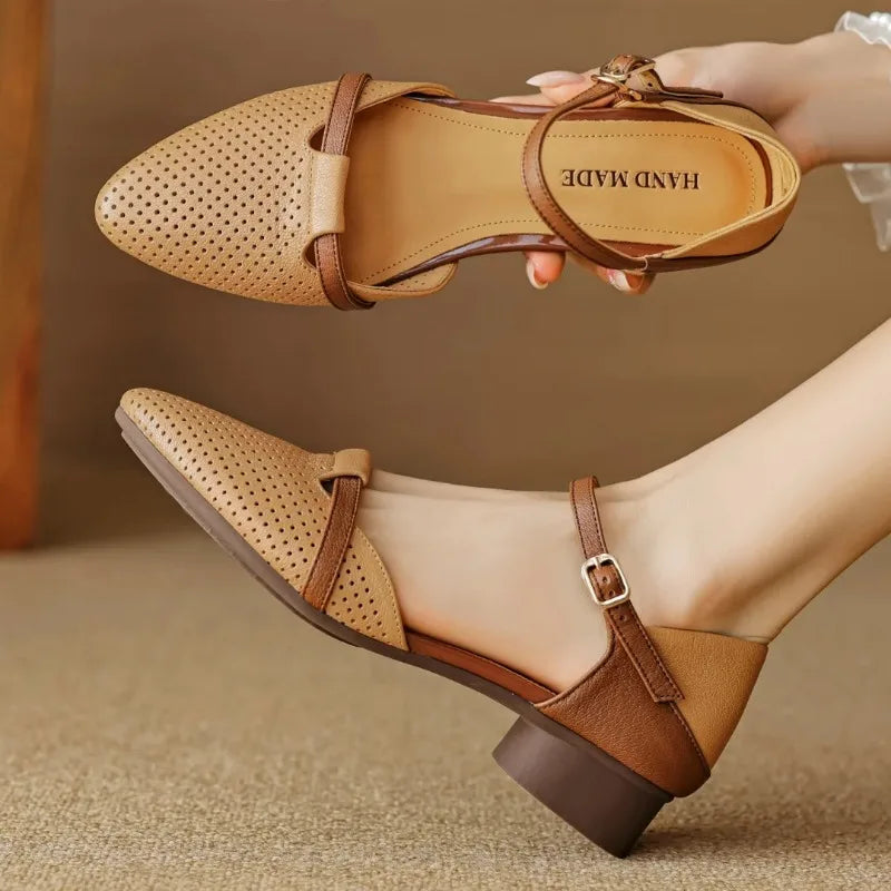 Ankle Strap Flats Sandals