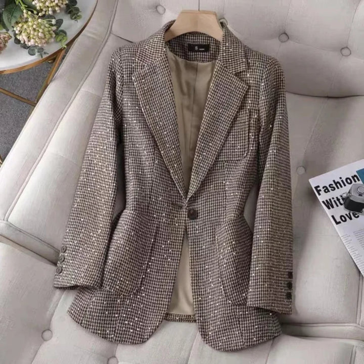Retro Sequin Blazer Jacket