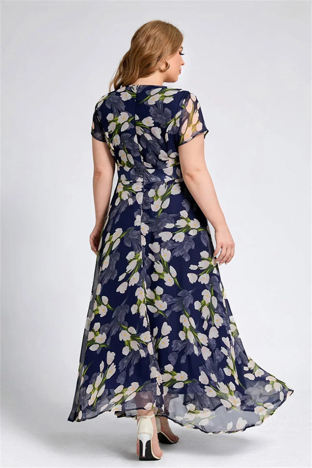 Chiffon Floral Dress